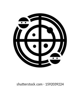 detection icon isolated sign symbol vector illustration - high quality black style vector icons
