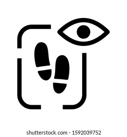 detection icon isolated sign symbol vector illustration - high quality black style vector icons
