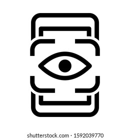 detection icon isolated sign symbol vector illustration - high quality black style vector icons
