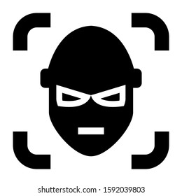 detection icon isolated sign symbol vector illustration - high quality black style vector icons
