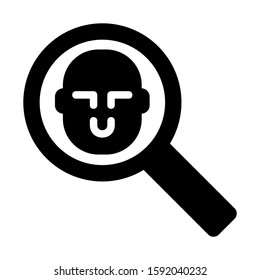detection icon isolated sign symbol vector illustration - high quality black style vector icons
