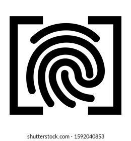 detection icon isolated sign symbol vector illustration - high quality black style vector icons
