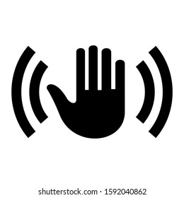 detection icon isolated sign symbol vector illustration - high quality black style vector icons
