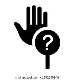 detection icon isolated sign symbol vector illustration - high quality black style vector icons
