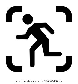 detection icon isolated sign symbol vector illustration - high quality black style vector icons
