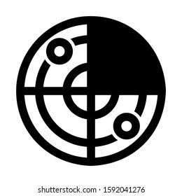 detection icon isolated sign symbol vector illustration - high quality black style vector icons
