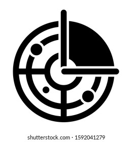 detection icon isolated sign symbol vector illustration - high quality black style vector icons
