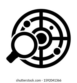 detection icon isolated sign symbol vector illustration - high quality black style vector icons
