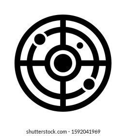 detection icon isolated sign symbol vector illustration - high quality black style vector icons
