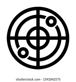 detection icon isolated sign symbol vector illustration - high quality black style vector icons
