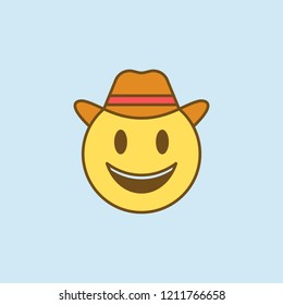 detective 2 colored line icon. Simple yellow and brown element illustration. detective concept outline symbol design from emoji set