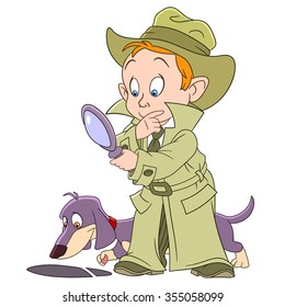 Cartoon Detective Images Stock Photos Vectors Shutterstock