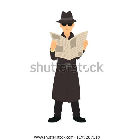Similar – Image, Stock Photo snoop Shadow silhouette