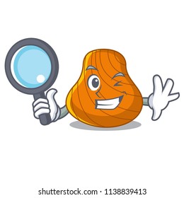 Detective hard shell character cartoon