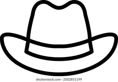 Detective Hat Icon Design For Personal and Commerial Use