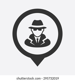 Detective Icon. 