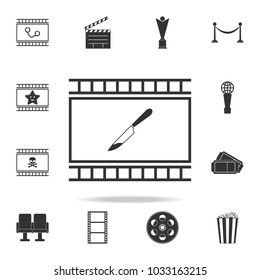 detective icon. Set of cinema  element icons. Premium quality graphic design. Signs and symbols collection icon for websites, web design, mobile app on white background