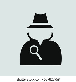 Detective Icon Vector.