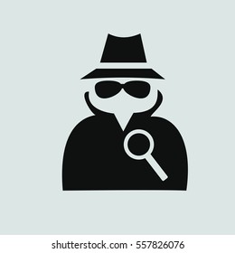 Detective Icon Vector.