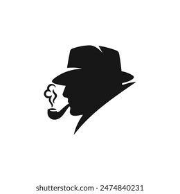 Detective icon vector. EPS 10 editable vector