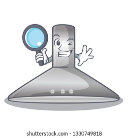 Detective kichen hood in the mascot shape