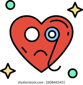 Detective Line vector Icon Design
