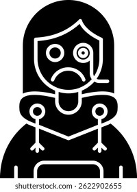 Detective Line Vector Diseño de iconos
