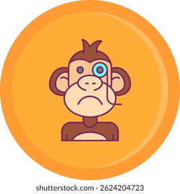 Detective Line vector Icon Design