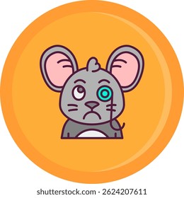 Detective Line Vector Diseño de iconos