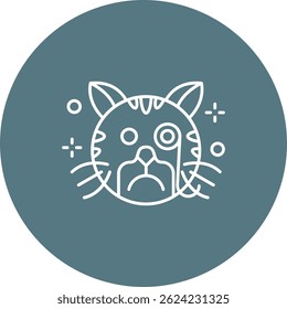 Detective Line Vector Diseño de iconos