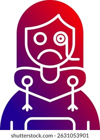 Detective Line Vector Diseño de iconos