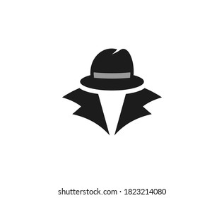 Anonymous Suit Logo Vector Logo Illustration Stock Vector (Royalty Free ...