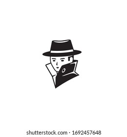 a Detective logo / character design