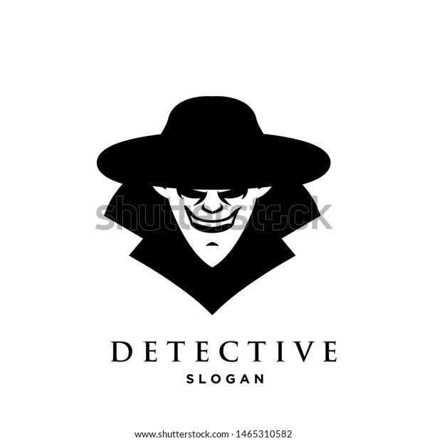 Detective Logo Icon Design Vector Illustration Stock Vector Royalty Free