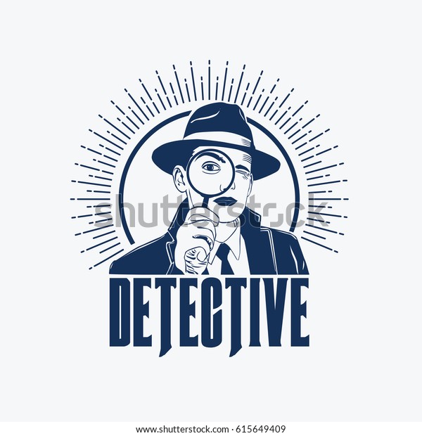 探偵のロゴベクター画像 のベクター画像素材 ロイヤリティフリー