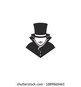 diseño de icono del logotipo de detective 