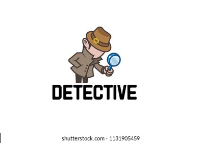 Detective Sheriff Logo Symbol Vector Design Illustration