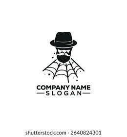 Detective Style Fedora Beard Web Design