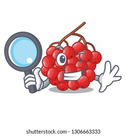 Detective tree rowan berries the characters shape