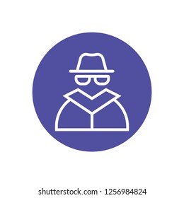 Detective vector icon