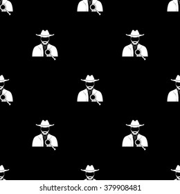 Detective vector icon