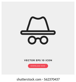 Detective vector icon