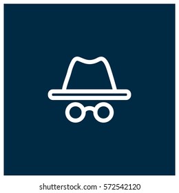 Detective vector icon