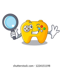 Detective Video game controller shaped on charcter