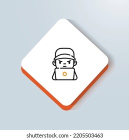 Deter Cheating Icon Vector Design