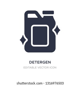 detergen icon on white background. Simple element illustration from Miscellaneous concept. detergen icon symbol design.