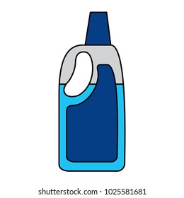 detergent bleach plastic bottle for liquid cleaning