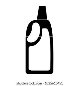 detergent bleach plastic bottle for liquid cleaning