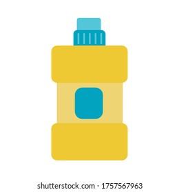 detergent bottle design, Cleaning service wash home hygiene equipment domestic interior housework and housekeeping theme Vector illustration