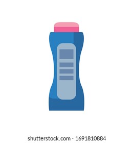 detergente diseño de iconos de estilo plano, servicio de limpieza lavado equipo de higiene en el hogar domésticos de la casa y el tema de mantenimiento del hogar Ilustración vectorial